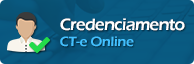 credenciamento cte online.